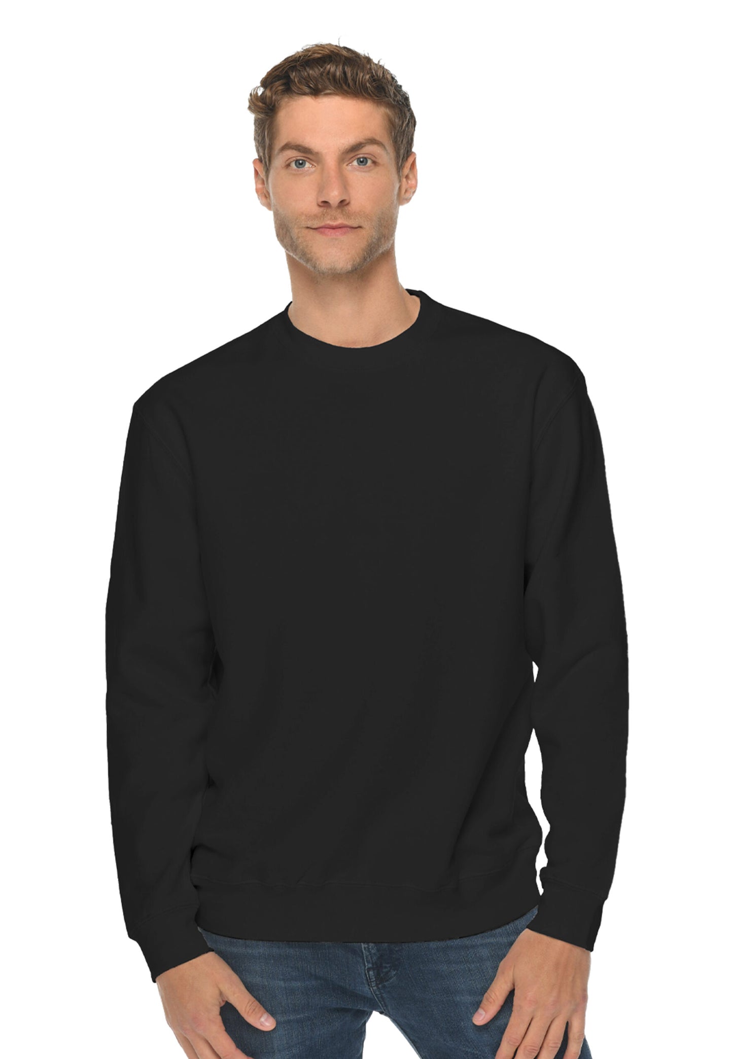 Custom Sweatshirt Filled Art Front Chest Embroidery