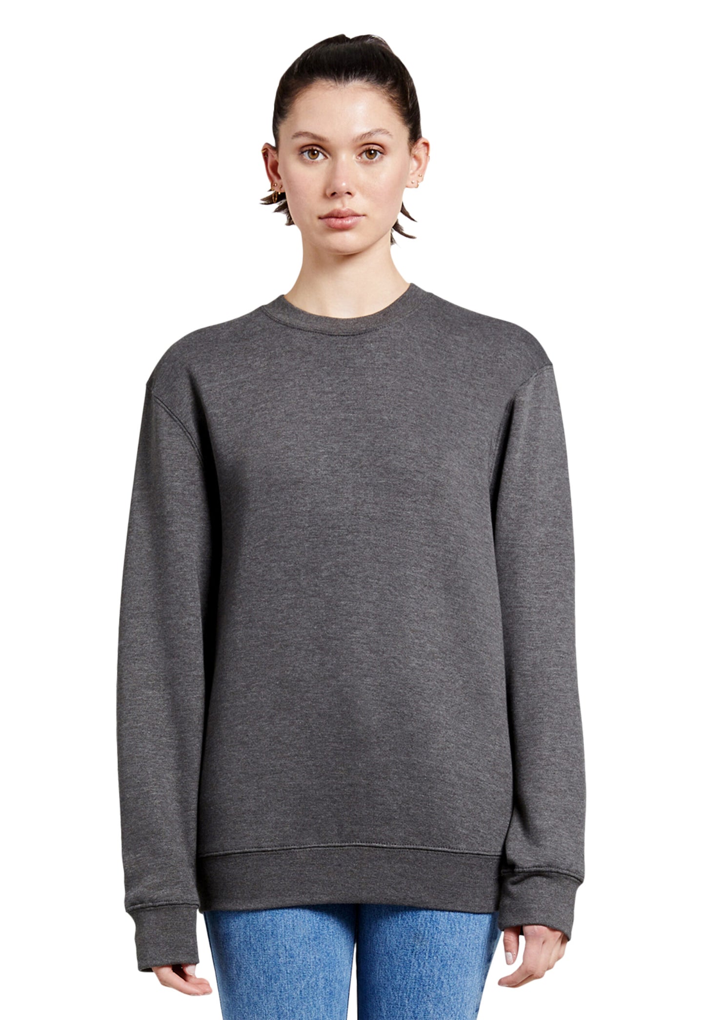 Custom Sweatshirt Filled Art Front Chest Embroidery